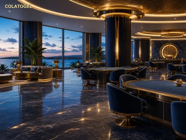 Detail roda serta meja permainan European Roulette Pro